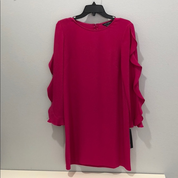 *Clearance* MAGGY LONDON ruffle sleeve dress - Picture 4 of 5